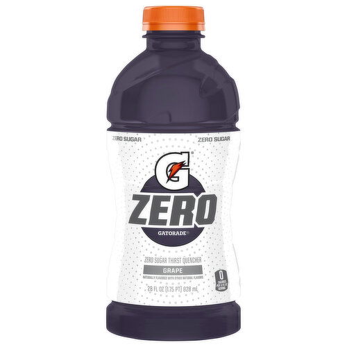 Gatorade Zero Thirst Quencher, Grape, Zero Sugar