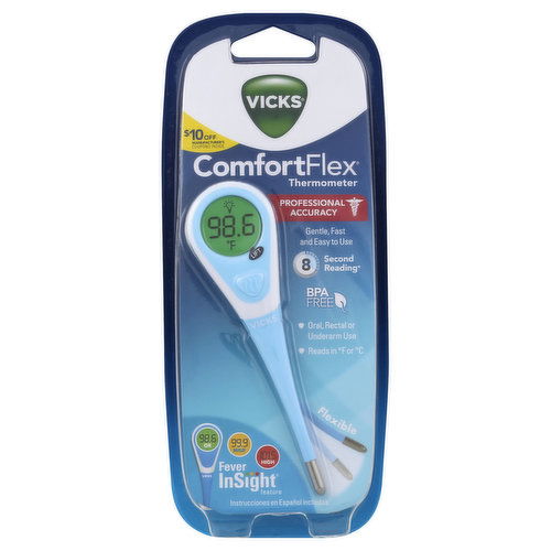 Vicks Thermometer, ComfortFlex