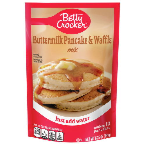 Betty Crocker Pancake & Waffle Mix, Buttermilk