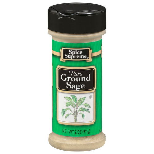 Spice Supreme Sage, Pure, Ground