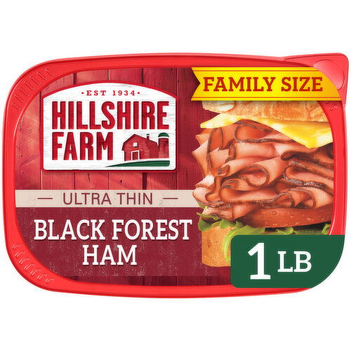 Hillshire Farm Ultra Thin Sliced Black Forest Ham Sandwich Meat