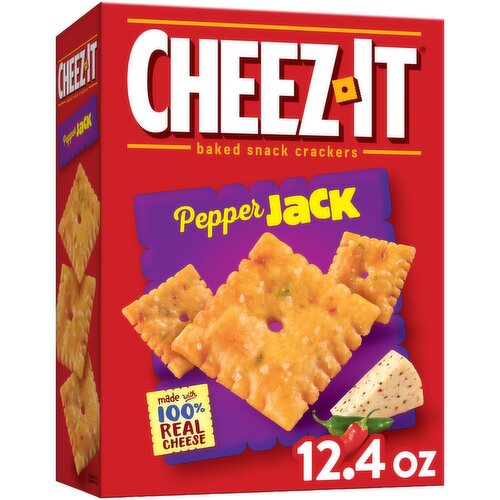 Cheez-It Cheese Crackers, Pepper Jack