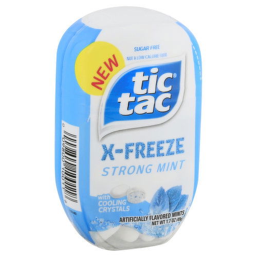 Tic Tac X-Freeze Strong Mint, Sugar Free, Strong Mint