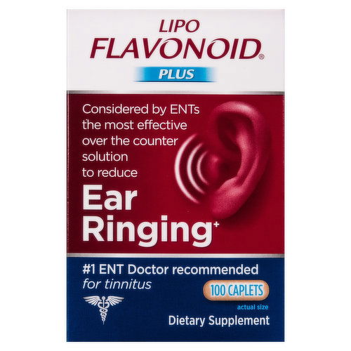 Lipo Flavonoid Ear Ringing, Plus, Caplets