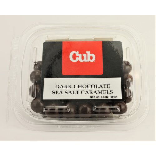 Bulk Dark Chocolate Sea Salt Caramels