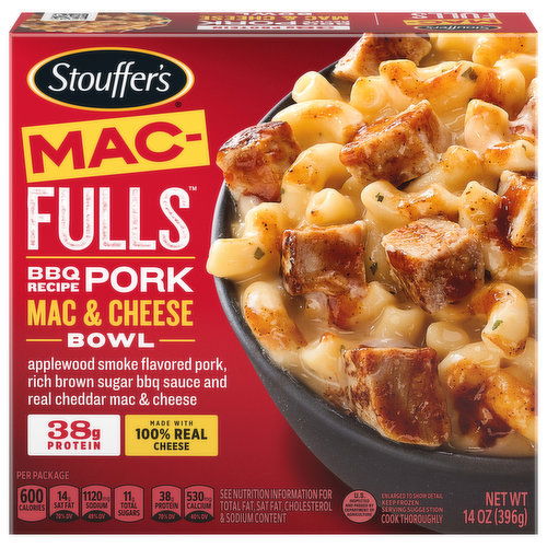 Stouffer's Mac-Fulls Mac & Cheese Bowl, Pork BBQ Recipe