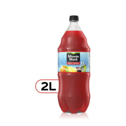 Minute Maid Fruit Punch, Made W/ Real Fruit Juice