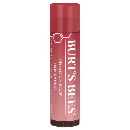 Burt's Bees Lip Balm, Tinted, Red Dahlia