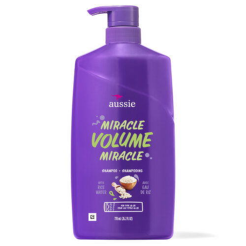 Aussie Aussie Miracle Volume Aussie Miracle Volume Shampoo, 26.2oz, 778ml