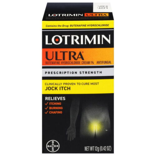 Lotrimin Ultra Antifungal Cream, Jock Itch, Prescription Strength