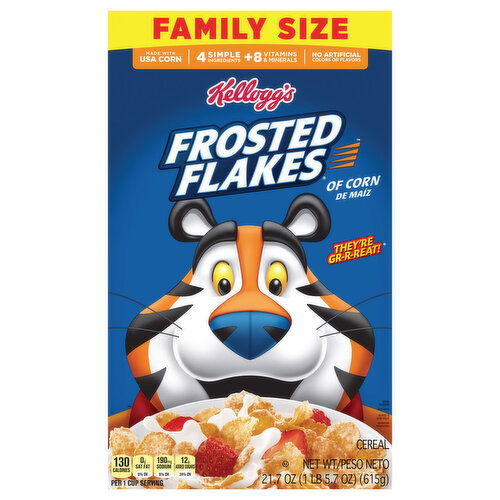 Frosted Flakes Cereal Family Size