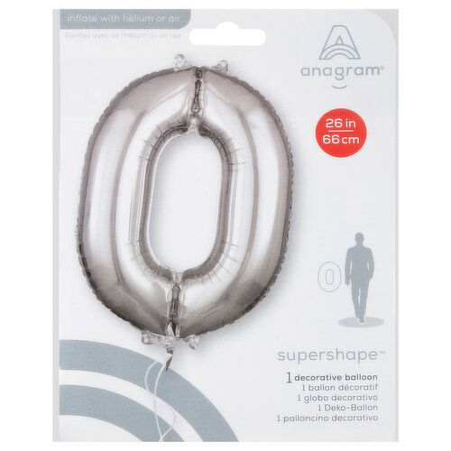 Anagram Supershape Decorative Balloon