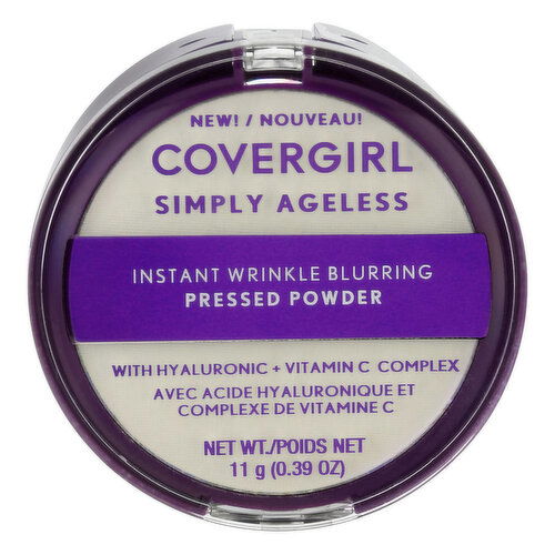 CoverGirl Simply Ageless Pressed Powder, Translucent 100