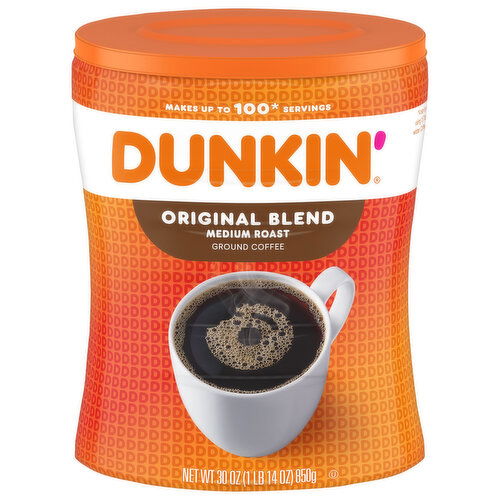 Dunkin' Coffee, Ground, Medium Roast, Original Blend