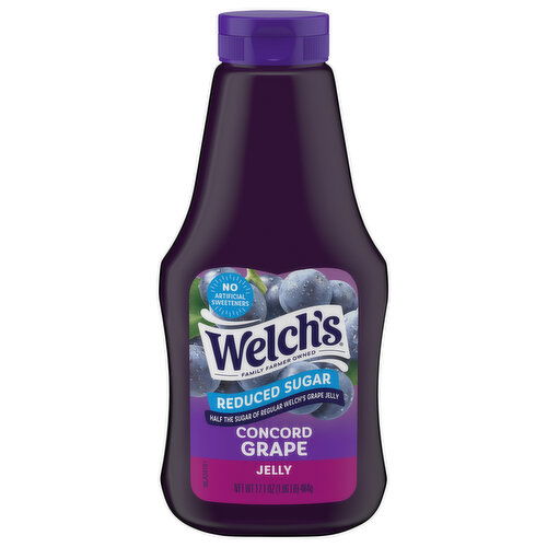 Welch's Jelly, Concord Grape, Reduced Sugar