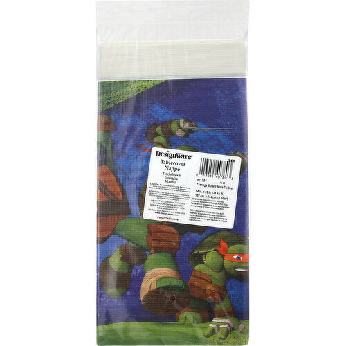 Creative Converting Tablecover, Teenage Mutant Ninja Turtles, Paper