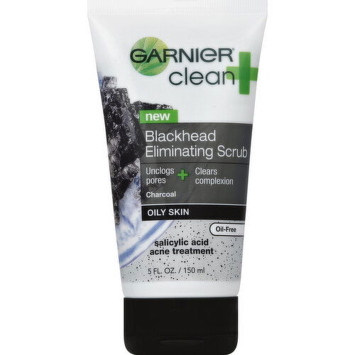 Clean + Blackhead Eliminating Scrub, Oily Skin