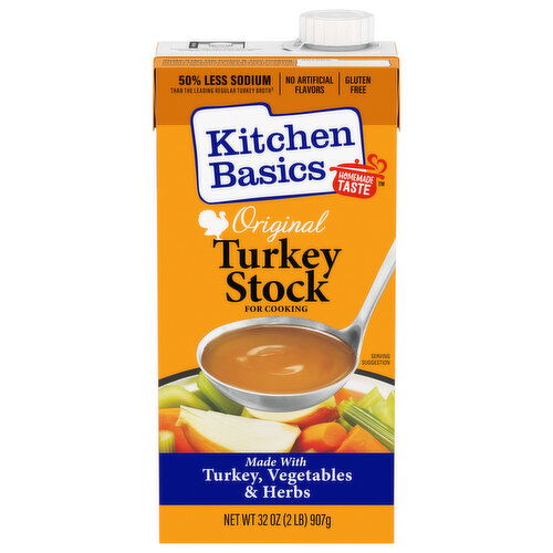 Kitchen Basics Turkey Stock, Original