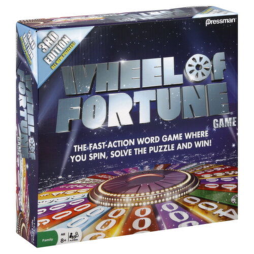 Wheel Of Fortune Game, 3rd Edition