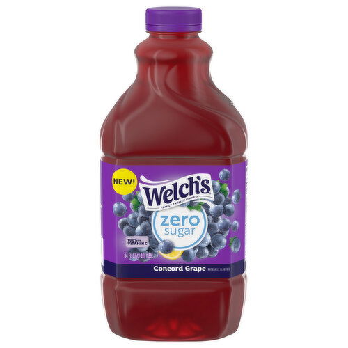 Welch's Drink, Zero Sugar, Concord Grape