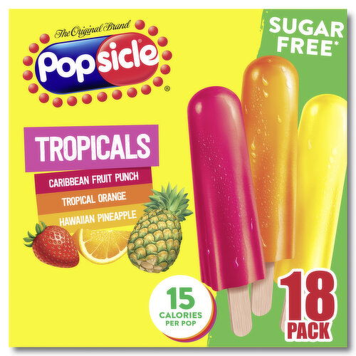 Popsicle Ice Pops Tropicals