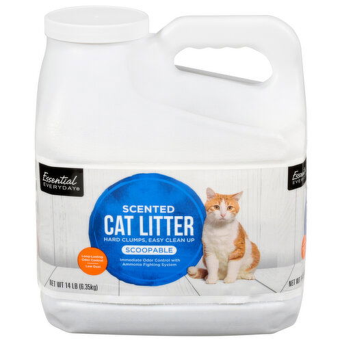 Essential Everyday Scoopable Scented Cat Litter