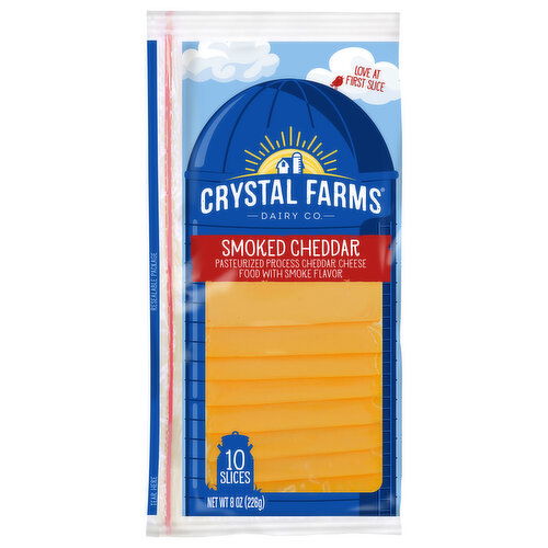 Crystal Farms Cheese, Smoked Cheddar