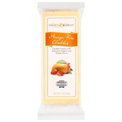 Great Midwest Cheese, Mango Fire Cheddar