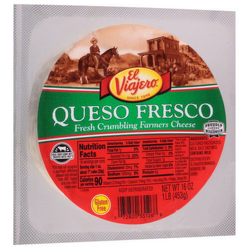 El Viajero Farmers Cheese, Queso Fresco