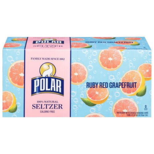 Polar Seltzer, Ruby Red Grapefruit