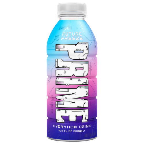 Prime Hydration Drink, Future Freeze, Rainbow Sherbet