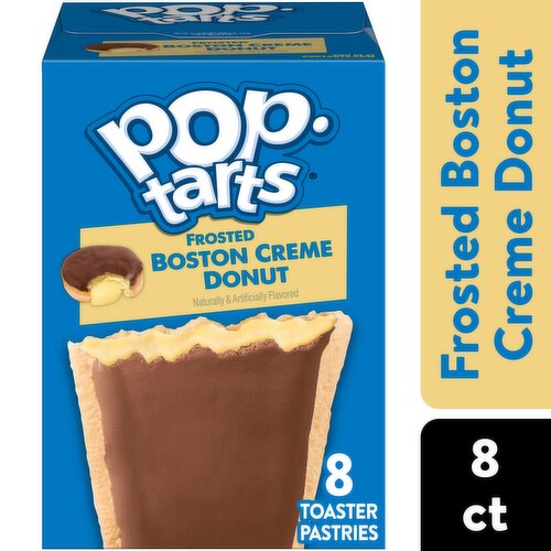 Pop-Tarts Toaster Pastries, Frosted Boston Crème Donut