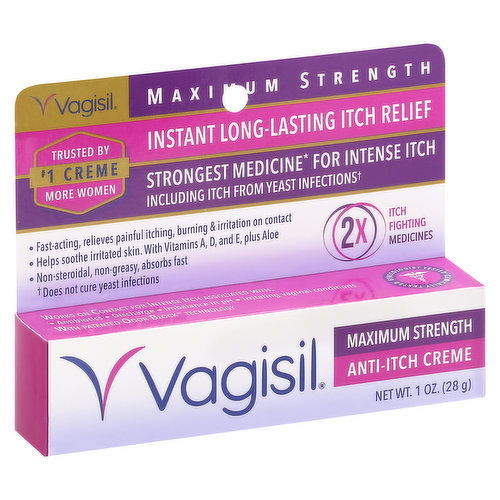 Vagisil Anti-Itch Creme, Maximum Strength