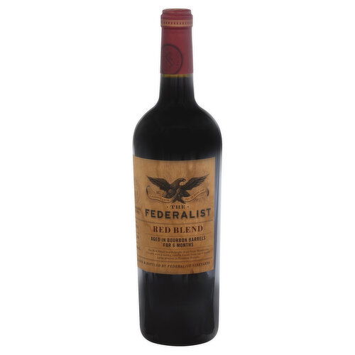 Federalist Red Blend, Mendocino County, Vintage 2016