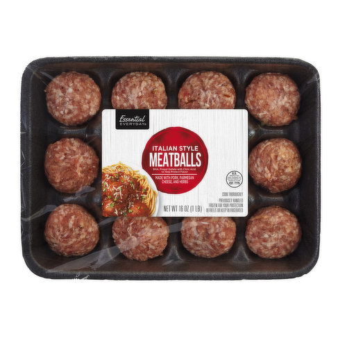 Essential Everyday Italian Style Meatballs