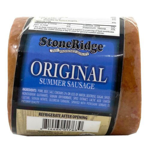 StoneRidge Original Summer Sausage