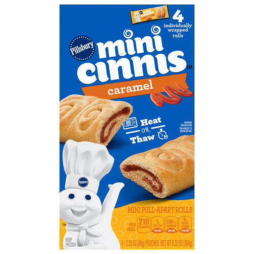 Pillsbury Mini Cinnis Pull-Apart Caramel Mini Rolls