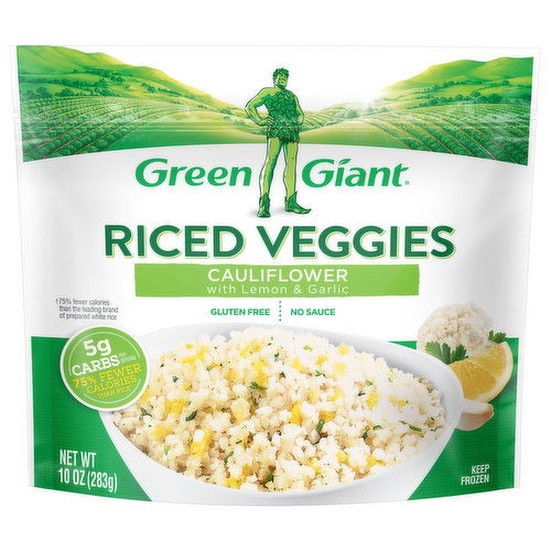 Green Giant Riced Veggies, Cauliflower with Lemon & Garlic