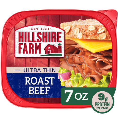 Hillshire Farm Ultra Thin Sliced Roast Beef Sandwich Meat