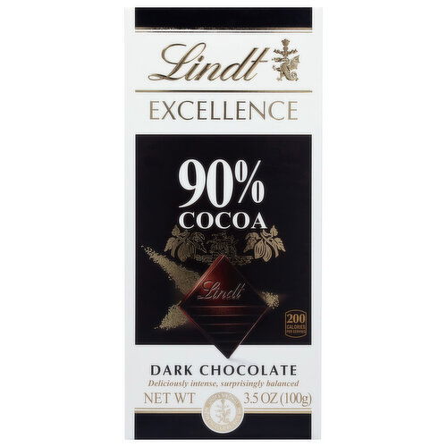 Lindt Excellence 90% Cocoa Dark Chocolate