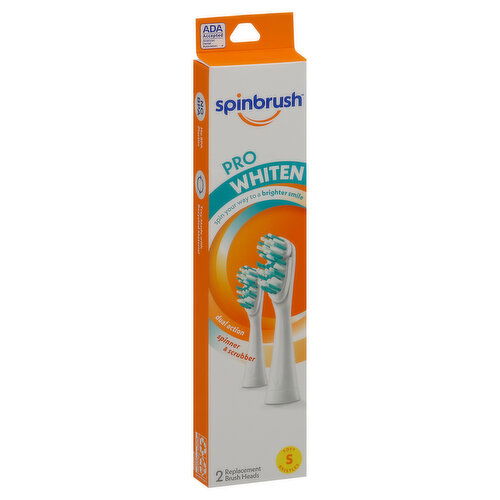 Spinbrush Pro Whiten Brush Heads