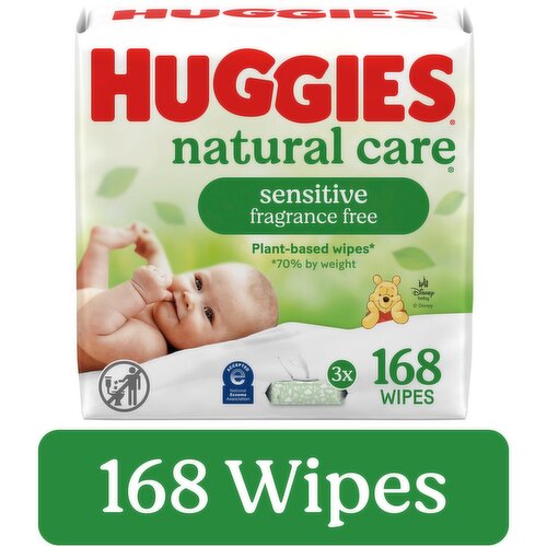 Huggies Natural Care Disney Baby Sensitive & Fragrance Free Wipes