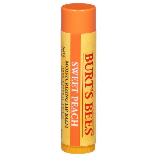 Burt's Bees Lip Balm, Sweet Peach, Moisturizing