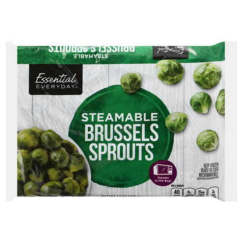 Essential Everyday Brussels Sprouts, Steamable