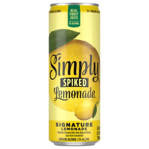 Simply Spiked Signature Lemonade