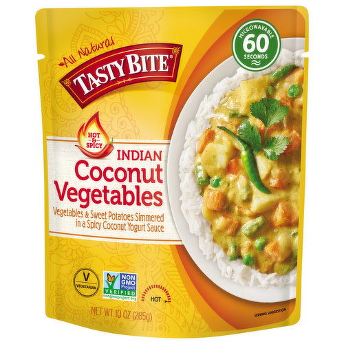 Tasty Bite Coconut Vegetables, Indian, Hot & Spicy