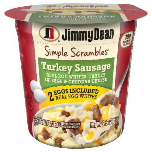 Jimmy Dean Simple Scrambles, Turkey Sausage