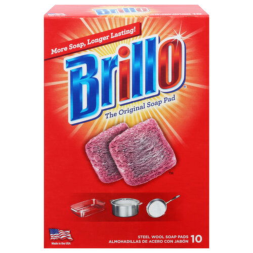 Brillo Soap Pads, Steel Wool