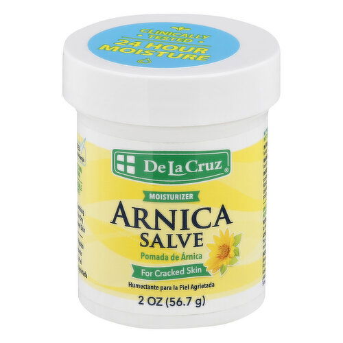 De La Cruz Moisturizer, Arnica Salve