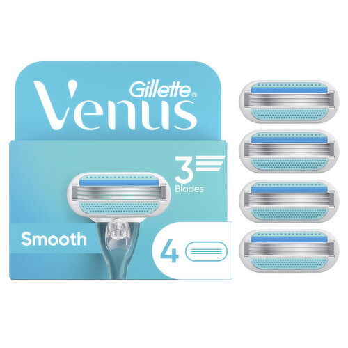 Venus Smooth Smooth Women's Razor Blade Refills